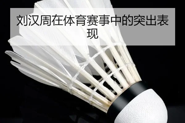 刘汉周在体育赛事中的突出表现