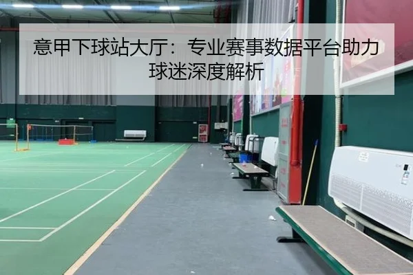 意甲下球站大厅：专业赛事数据平台助力球迷深度解析