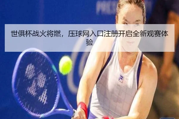 世俱杯战火将燃，压球网入口注册开启全新观赛体验